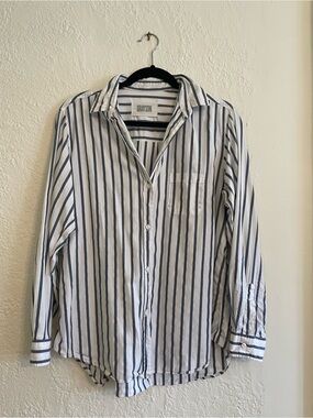 Grayson The Hero Stripped Cotton Shirt 04/L